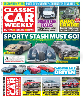 Cover of Classic Car Weekly (UK)