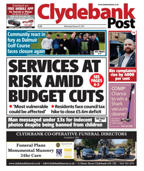 Cover of Clydebank Post