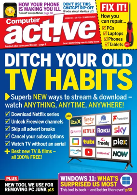 Cover of Computer Active (UK)