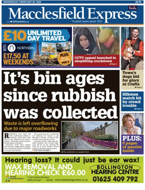 Cover of Macclesfield Express