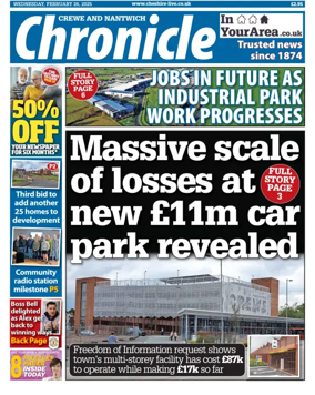 Cover of Nantwich Chronicle