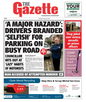 Cover of The Gazette (Scotland)