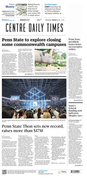 Cover of Centre Daily Times