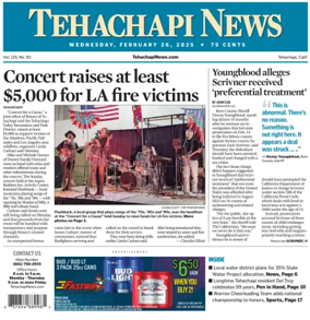 Cover of Tehachapi News