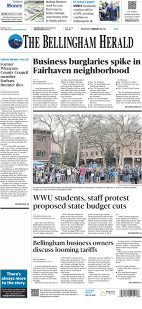 Cover of The Bellingham Herald