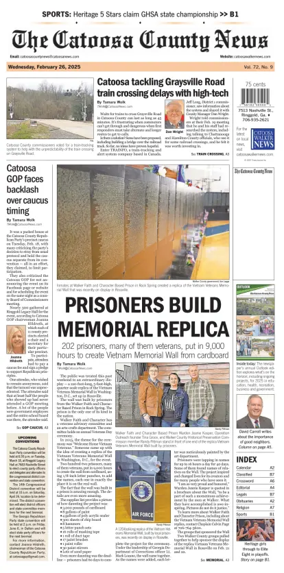 Cover of The Catoosa County News