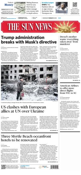 Cover of The Sun News