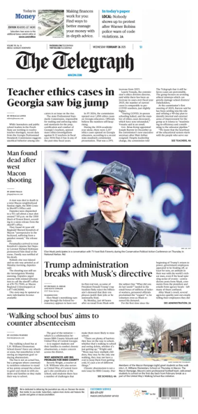 Cover of The Telegraph (Macon)