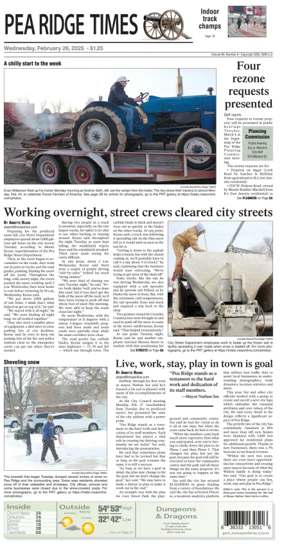 Cover of The Times (Northeast Benton County)