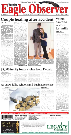 Cover of Westside Eagle-Observer