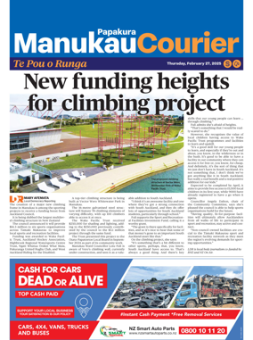 Cover of Manukau Courier