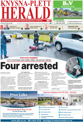 Cover of Knysna-Plett Herald