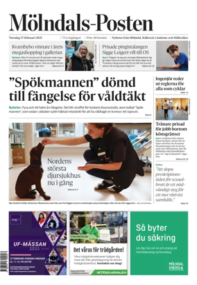 Cover of Mölndals-Posten