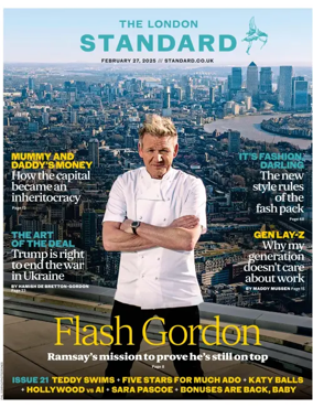 Cover of London Evening Standard (West End Final A)