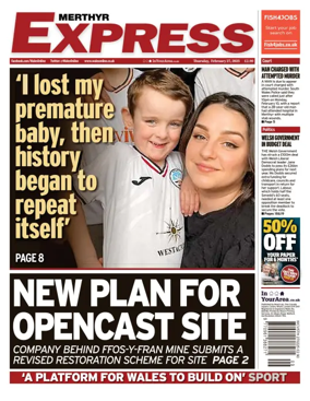 Cover of Merthyr Express