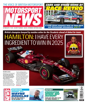 Cover of Motor Sport News