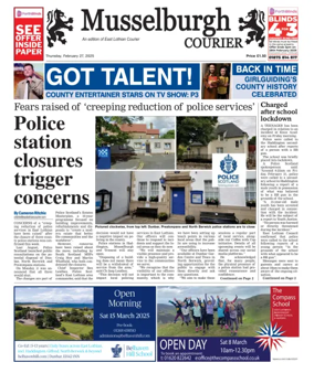 Cover of Musselburgh Courier