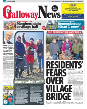 Cover of The Galloway News