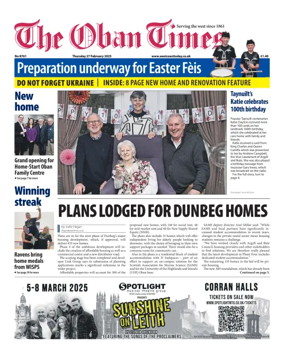 Cover of The Oban Times