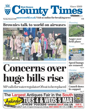 Cover of West Sussex County Times
