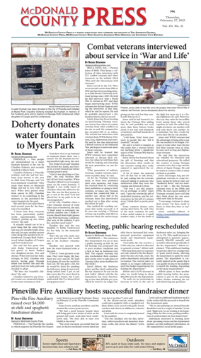 Cover of McDonald County Press