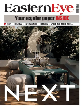 Cover of Eastern Eye (UK)