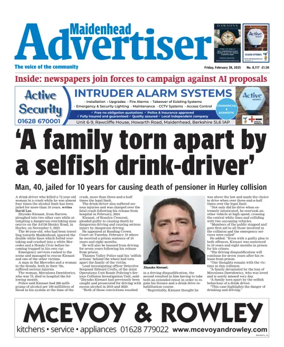 Cover of Maidenhead Advertiser