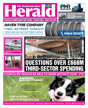 Cover of The Pembrokeshire Herald