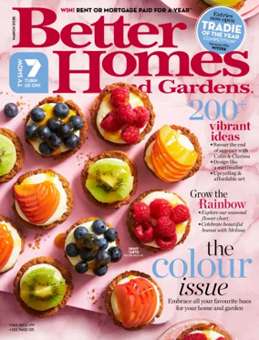 Cover of Better Homes and Gardens (Australia)
