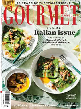 Cover of Gourmet Traveller (Australia)