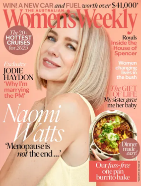 Cover of The Australian Women's Weekly