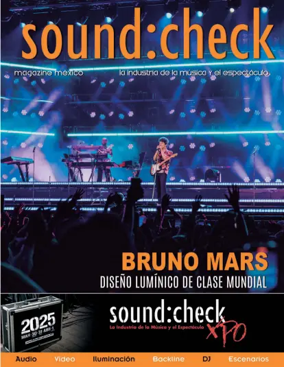 Cover of sound:check magazine mexico