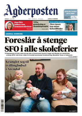 Cover of Agderposten