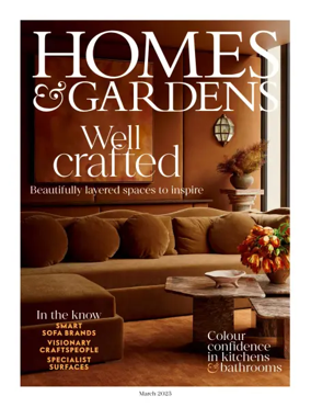 Cover of Homes & Gardens