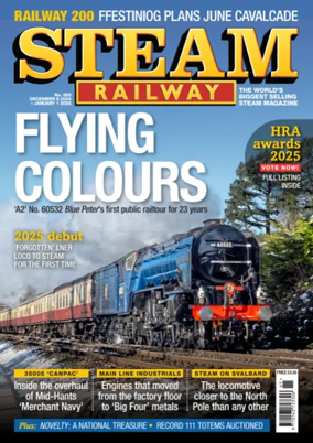 Cover of Steam Railway (UK)