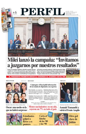 Cover of Perfil (Domingo)