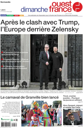Cover of Dimanche Ouest France (Normandie)