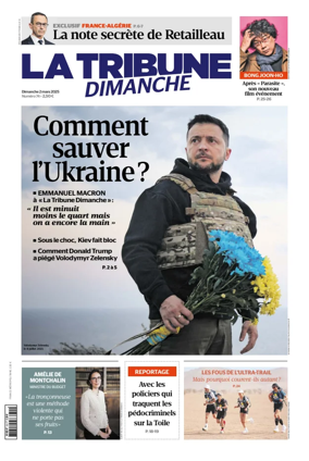Cover of La Tribune Dimanche (France)