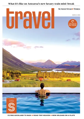 Cover of Sunday Star Times Travel