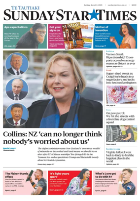 Cover of Sunday Star-Times