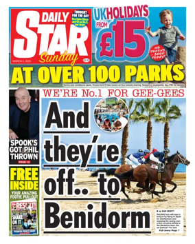 Cover of Daily Star Sunday