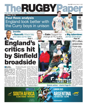 Cover of The Rugby Paper