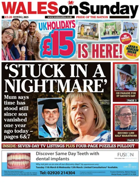 Cover of Wales On Sunday