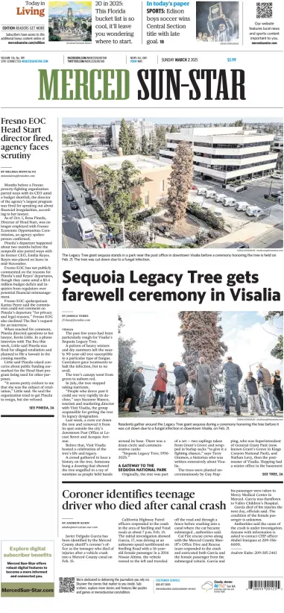 Cover of Merced Sun-Star (Saturday)