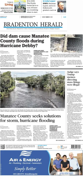 Cover of The Bradenton Herald (Sunday)