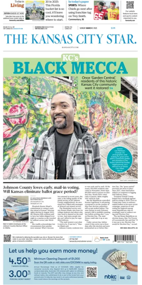Cover of The Kansas City Star (Sunday)
