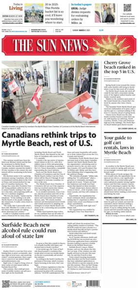 Cover of The Sun News (Sunday)