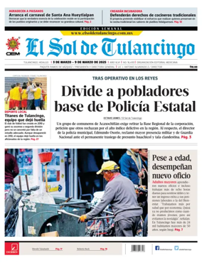 Cover of El Sol de Tulancingo