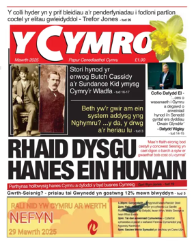 Cover of Y Cymro
