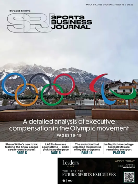 Cover of Sports Business Journal